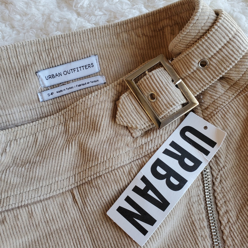 Urban Outfitters Harmony Corduroy Skirt in neutral - Picture 5 of 12